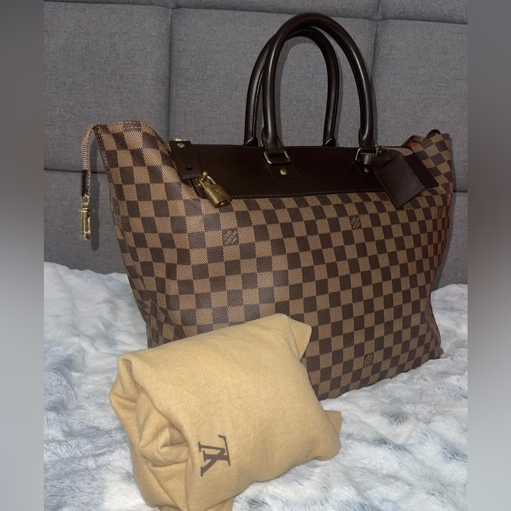 Authentic! Travel/Work Louis Vuitton Damier Ebene Greenwich Bag